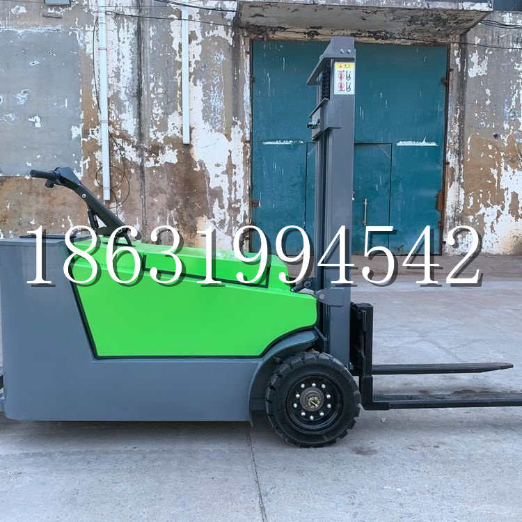 芷江侗族自治县小型电动叉车1吨2吨步行站驾式电瓶堆高充电装卸车液压升降车铲车